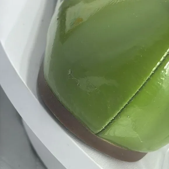 (B) Coach Loafers- Kiwi Green/ Patent, size 8B - Picture 5 of 12